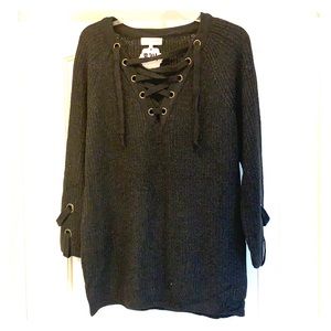 Yahada Long sleeve Gray Sweater